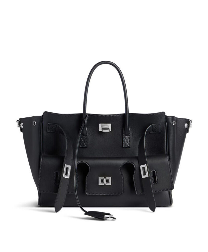 Balenciaga Bel Air Small Carry All Bag Black